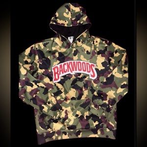 CAMOUFLAGE BACKWOODS HOODIE (UNISEX)